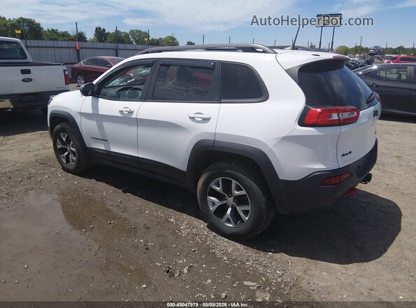 1C4PJMBB6JD550699 2018 JEEP CHEROKEE White Trasero izquierdo