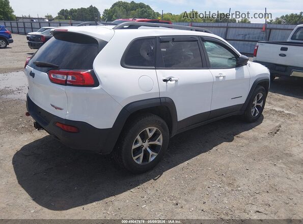 1C4PJMBB6JD550699 2018 JEEP CHEROKEE White Trasero derecho