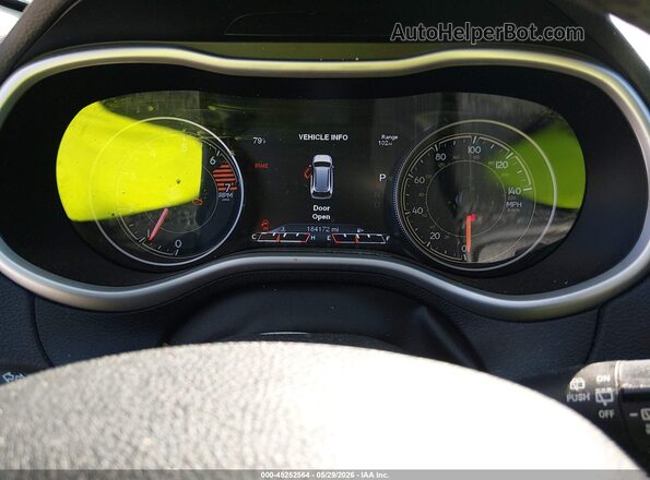 1C4PJMBB8GW144839 2016 JEEP CHEROKEE Orange Вид задніх сидінь