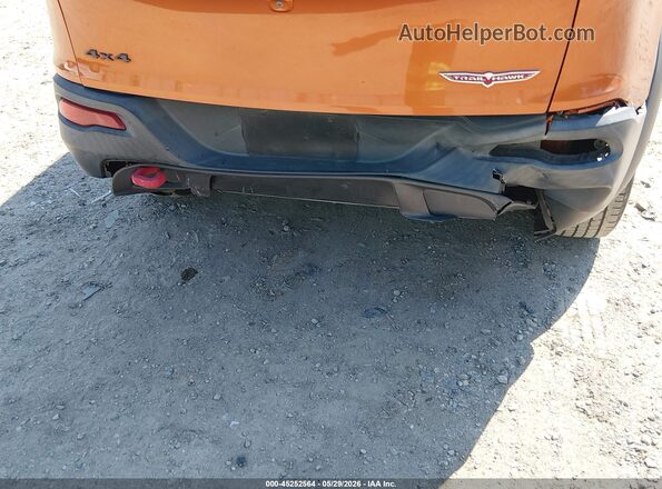 1C4PJMBB8GW144839 2016 JEEP CHEROKEE Orange 