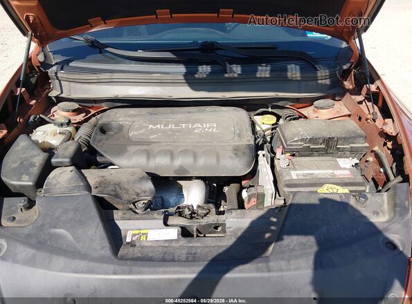 1C4PJMBB8GW144839 2016 JEEP CHEROKEE Orange Вид ззаду
