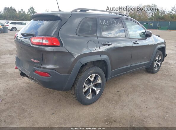 1C4PJMBB9GW233027 2016 JEEP CHEROKEE Gray Tył prawy