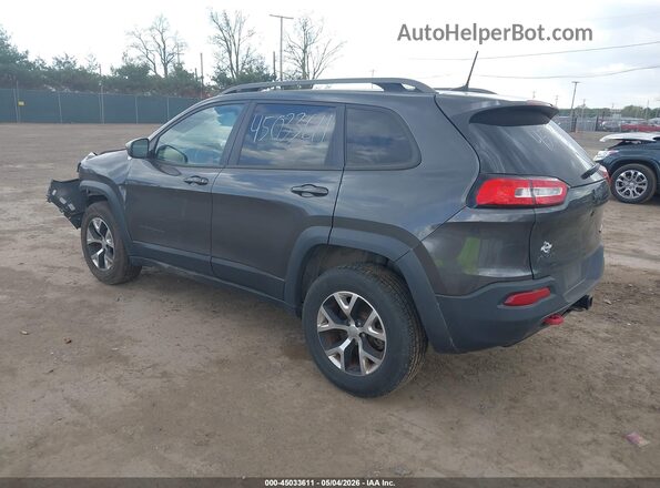 1C4PJMBB9GW233027 2016 JEEP CHEROKEE Gray Tył lewy