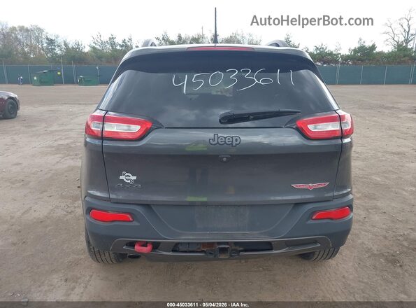 1C4PJMBB9GW233027 2016 JEEP CHEROKEE Gray 
