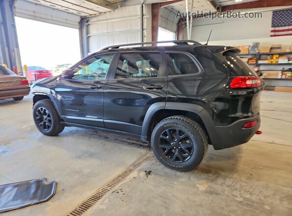 1C4PJMBBXGW169175 2016 JEEP CHEROKEE Черный Задняя левая четверть