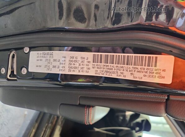 1C4PJMBBXGW169175 2016 JEEP CHEROKEE Черный Панорамный вид салона 360°