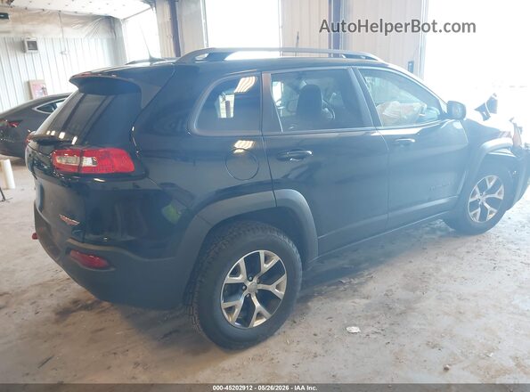 1C4PJMBS0HW513176 2017 JEEP CHEROKEE Black Հետևի աջ