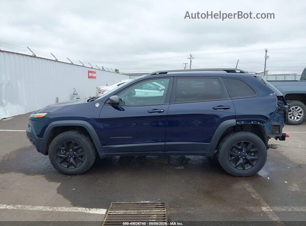 1C4PJMBS2GW310479 2016 JEEP CHEROKEE Blue 