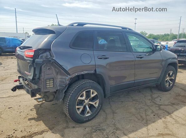 1C4PJMBS2GW377406 2016 JEEP CHEROKEE Gray 