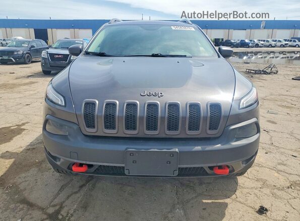 1C4PJMBS2GW377406 2016 JEEP CHEROKEE Gray 