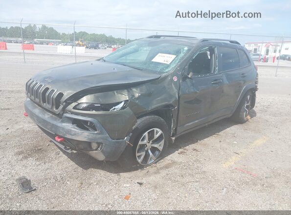 1C4PJMBS3GW132243 2016 JEEP CHEROKEE Brown Front left