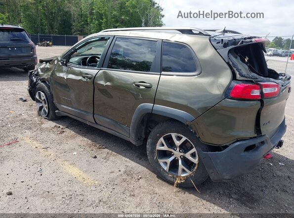 1C4PJMBS3GW132243 2016 JEEP CHEROKEE Brown Rear left