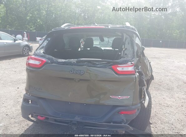 1C4PJMBS3GW132243 2016 JEEP CHEROKEE Brown Front view