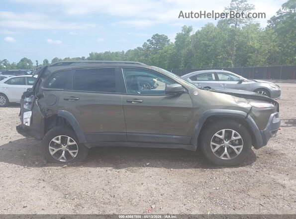 1C4PJMBS3GW132243 2016 JEEP CHEROKEE Brown 360 interior view