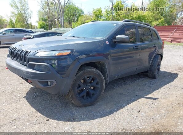 1C4PJMBS4HW500916 2017 JEEP CHEROKEE Gray 