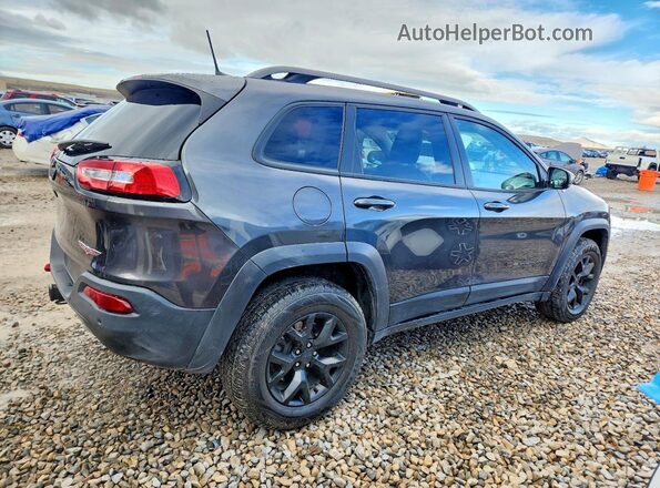 1C4PJMBS5HW564415 2017 JEEP CHEROKEE Gray Trasero derecho