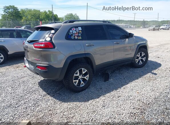 1C4PJMBS7GW341341 2016 JEEP CHEROKEE Champagne Trasero derecho