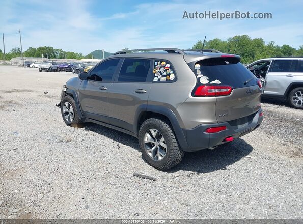 1C4PJMBS7GW341341 2016 JEEP CHEROKEE Champagne Trasero izquierdo