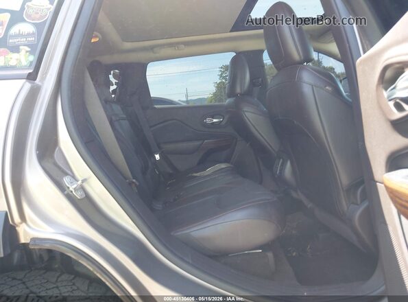1C4PJMBS7GW341341 2016 JEEP CHEROKEE Champagne Vista de la etiqueta del VIN