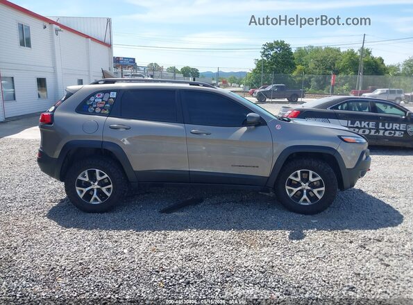 1C4PJMBS7GW341341 2016 JEEP CHEROKEE Champagne Vista interior trasera