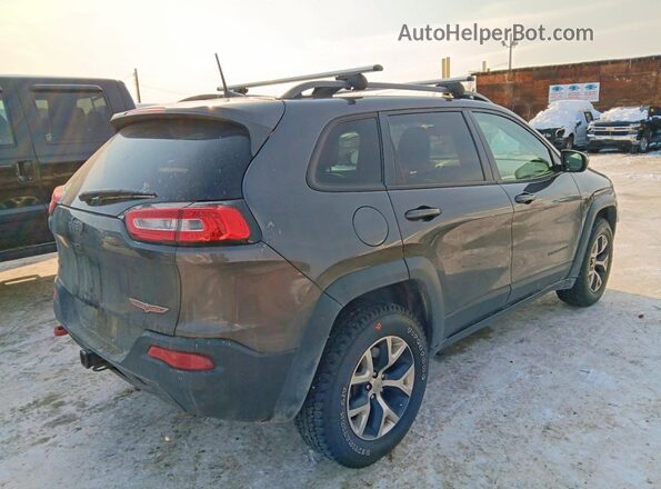 1C4PJMBS7HW595018 2017 JEEP CHEROKEE Gray 