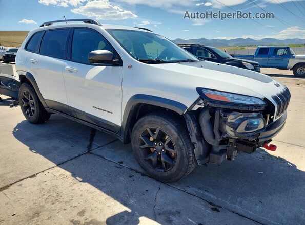 1C4PJMBS9HW594792 2017 JEEP CHEROKEE White 