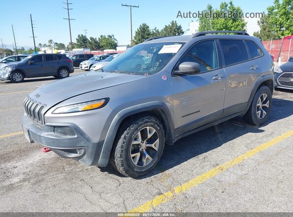 1C4PJMBSXGW118629 2016 JEEP CHEROKEE Silver 