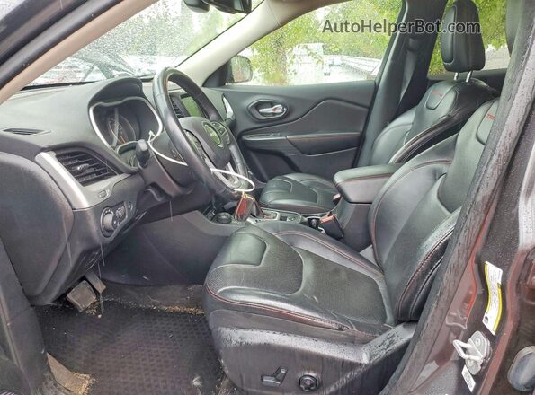 1C4PJMBSXGW164008 2016 JEEP CHEROKEE Gray 