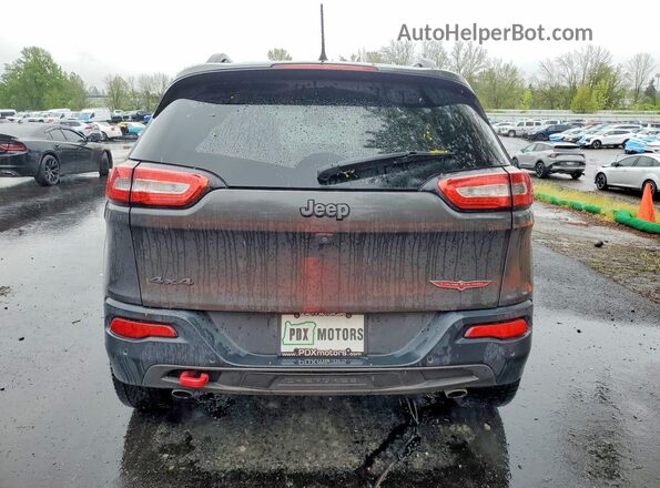 1C4PJMBSXGW164008 2016 JEEP CHEROKEE Gray 