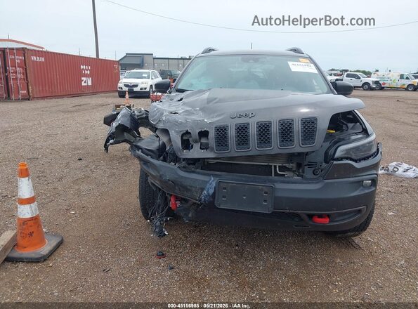 1C4PJMBX0ND501614 2022 JEEP CHEROKEE Gray Սալոնի հետևի տեսք