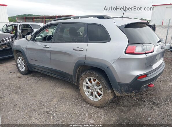 1C4PJMBX1KD137697 2019 JEEP CHEROKEE Gray Rear left