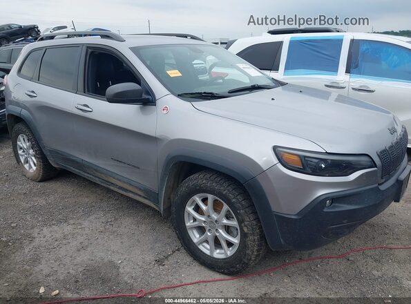 1C4PJMBX1KD137697 2019 JEEP CHEROKEE Gray Instrument cluster view