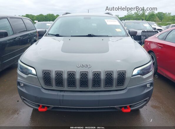 1C4PJMBX1KD398523 2019 JEEP CHEROKEE Gray Սարքավորումների վահանակի տեսք