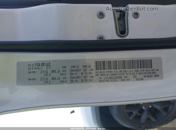 1C4PJMBX3JD547092 2018 JEEP CHEROKEE White Engine compartment view