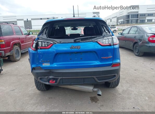 1C4PJMBX3KD362560 2019 JEEP CHEROKEE Blue 