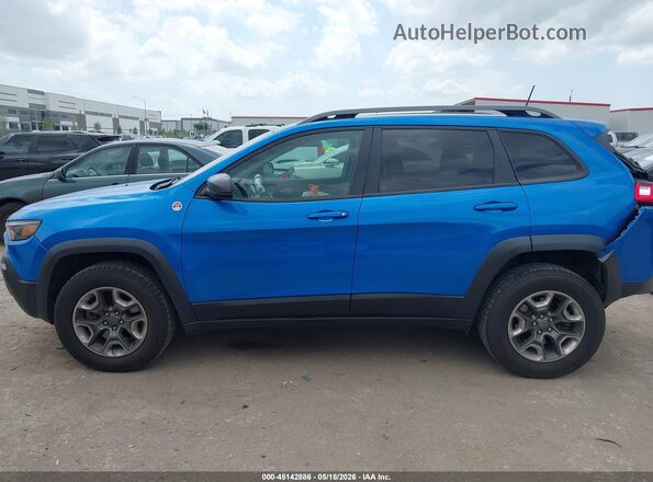 1C4PJMBX3KD362560 2019 JEEP CHEROKEE Blue Панорамний вид салону 360°