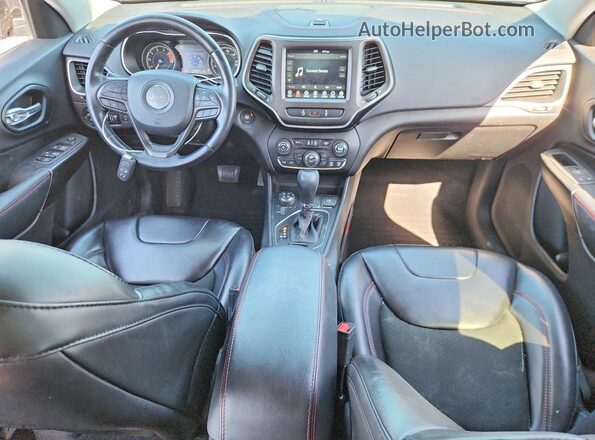 1C4PJMBX4MD209964 2021 JEEP CHEROKEE Blue წინა პანელის ხედი