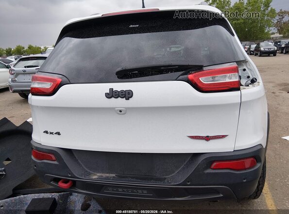 1C4PJMBX5JD617594 2018 JEEP CHEROKEE White 