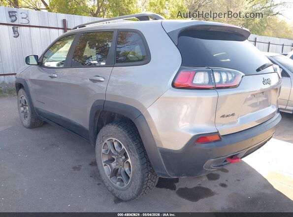 1C4PJMBX6LD500948 2020 JEEP CHEROKEE Silver Հետևի ձախ