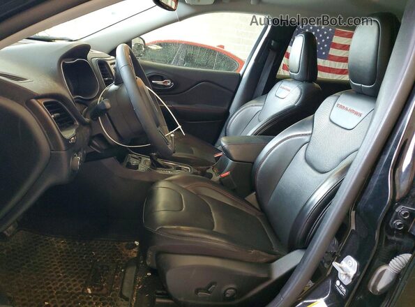 1C4PJMBX6ND541650 2022 JEEP CHEROKEE Black Front interior view