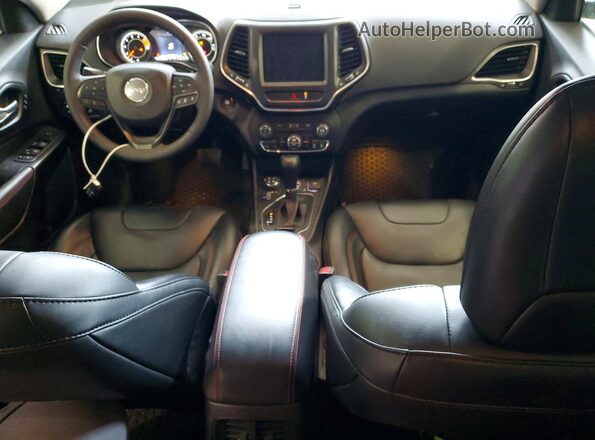 1C4PJMBX6ND541650 2022 JEEP CHEROKEE Black Dashboard view