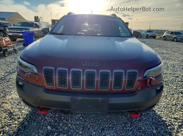1C4PJMBX7MD253201 2021 JEEP CHEROKEE Red 