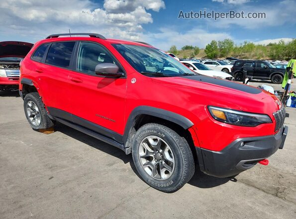 1C4PJMBX8KD280548 2019 JEEP CHEROKEE Red 