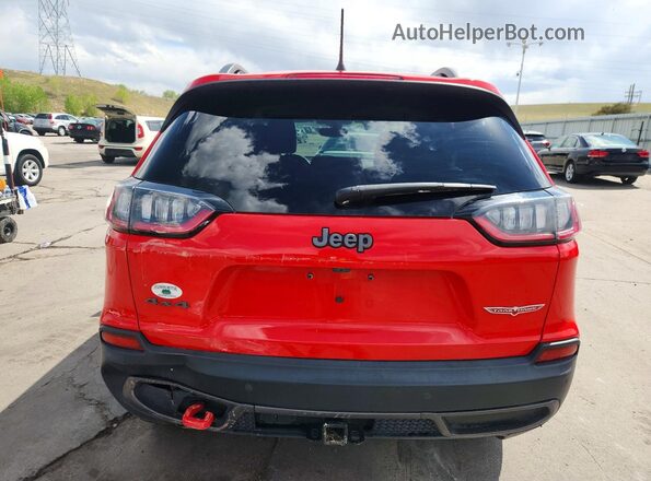 1C4PJMBX8KD280548 2019 JEEP CHEROKEE Red 
