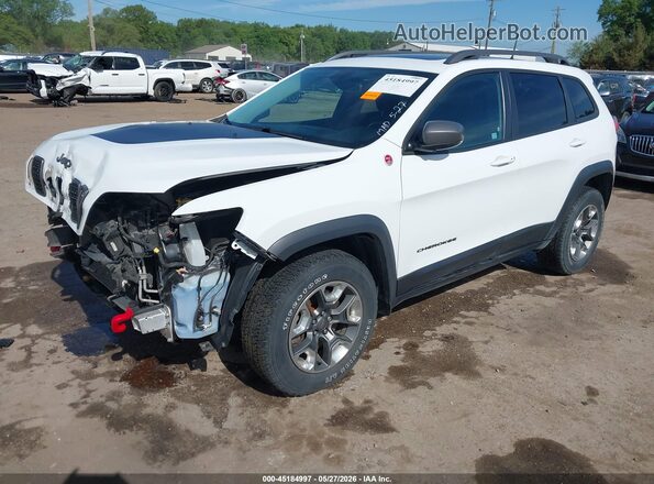 1C4PJMBX9KD384823 2019 JEEP CHEROKEE White Front left
