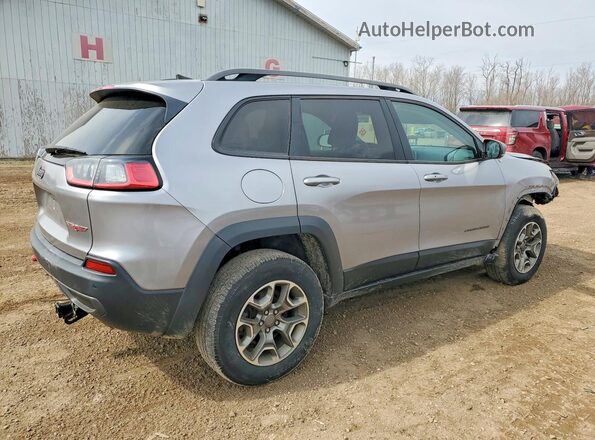 1C4PJMBXXLD529028 2020 JEEP CHEROKEE Серебряный Задняя правая четверть