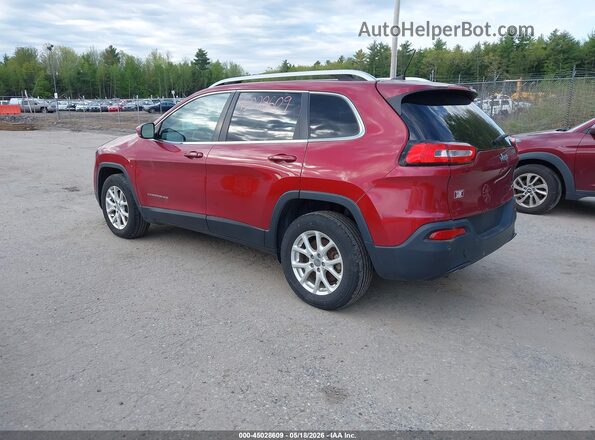 1C4PJMCB0GW270658 2016 JEEP CHEROKEE Maroon უკანა მარცხენა