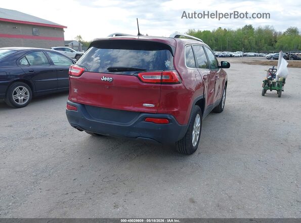 1C4PJMCB0GW270658 2016 JEEP CHEROKEE Maroon უკანა მარჯვენა