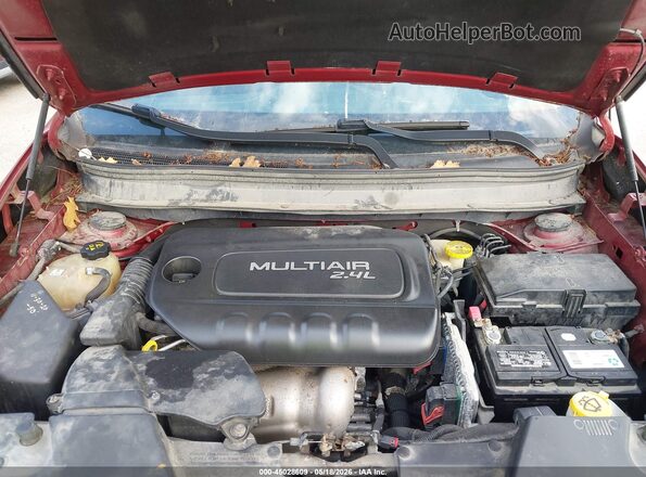 1C4PJMCB0GW270658 2016 JEEP CHEROKEE Maroon უკანა ხედი