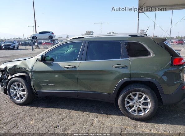 1C4PJMCB0JD609700 2018 JEEP CHEROKEE Green Widok wnętrza 360 stopni